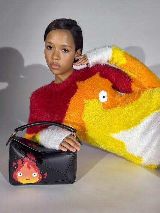 Loewe And Studio Ghibli Howl Moving Castle Luxury Collaboration