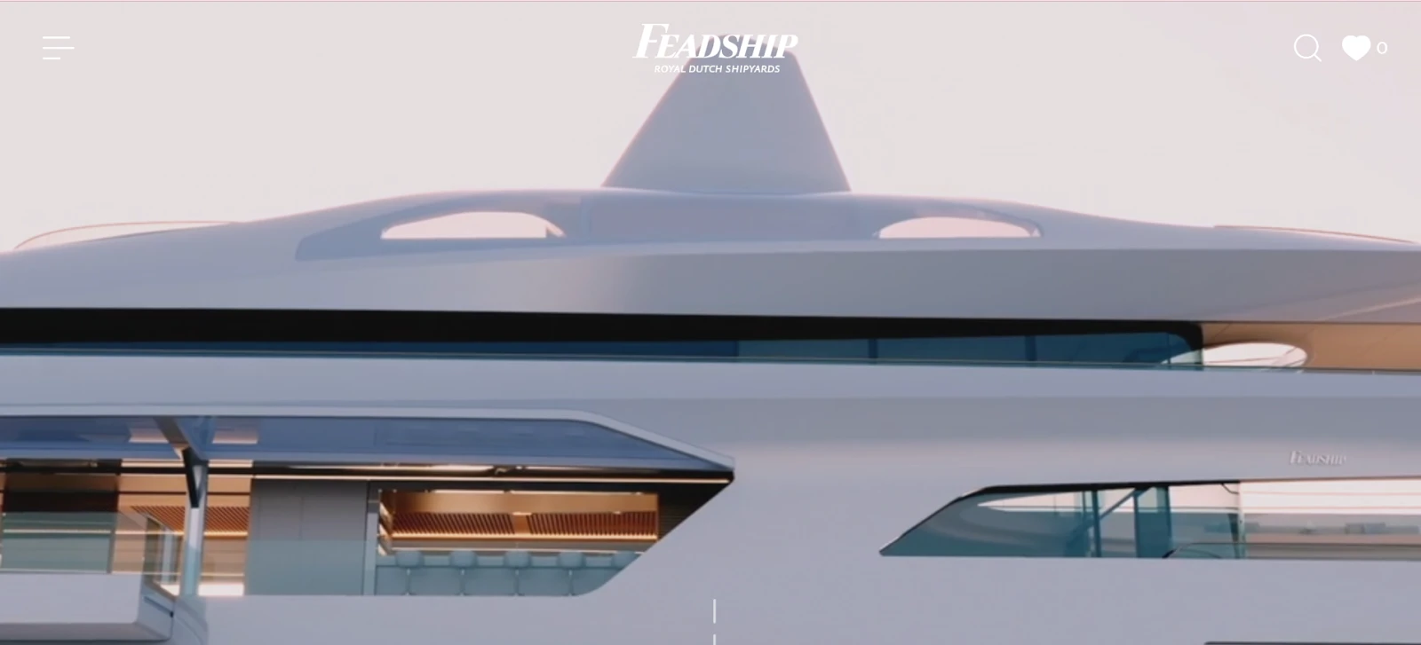 Feadship Superyacht Website Design